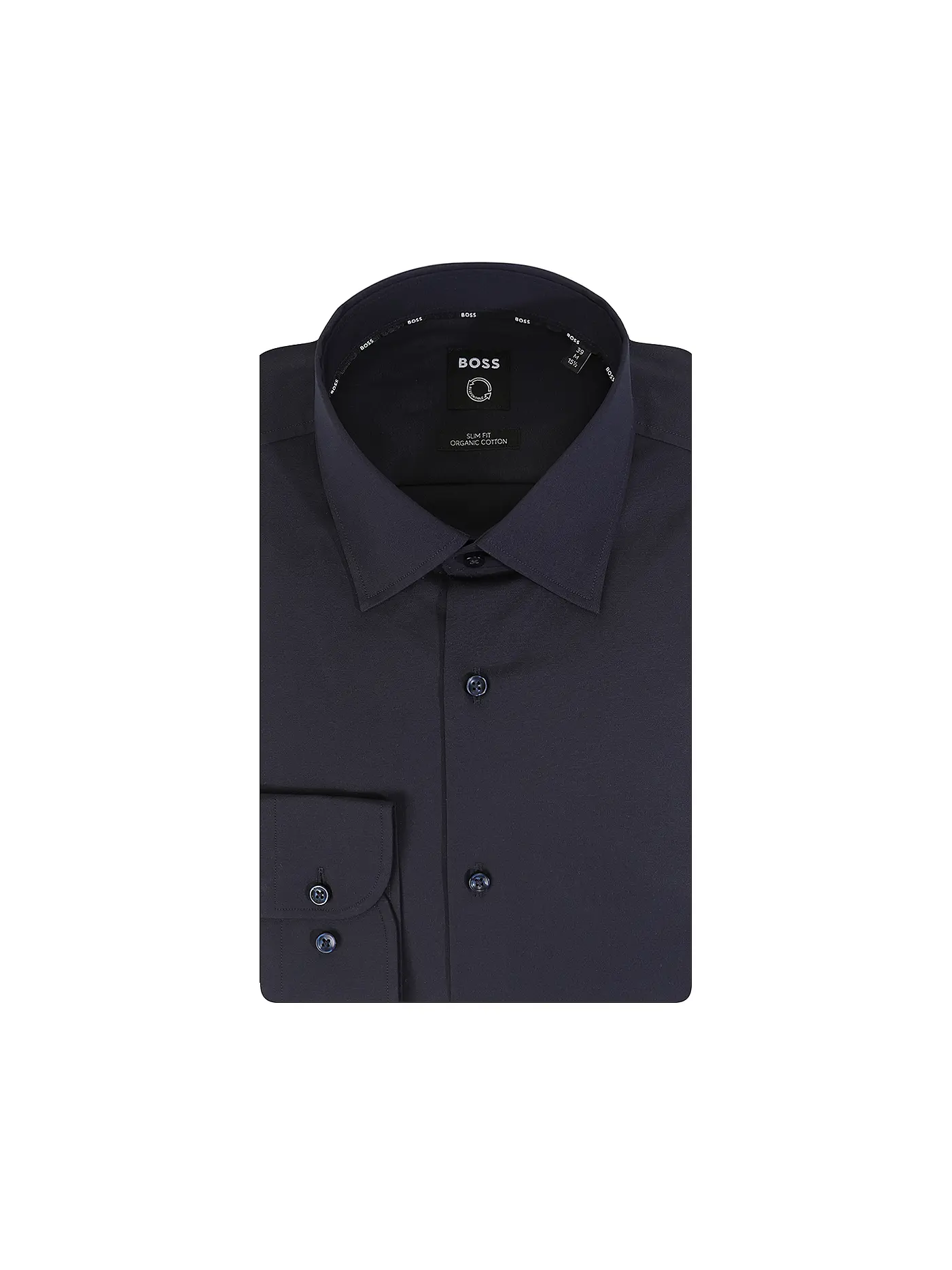 BOSS | Hemd Slim Fit Hank | blau